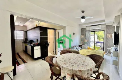 Apartamento à venda, 60 m² por r$ 285.000,00 - enseada - guarujá/sp