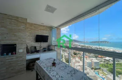 Apartamento frente mar, reformado, 3 dormitórios (1 suíte), 2 vagas, lazer, enseada, guarujá/sp