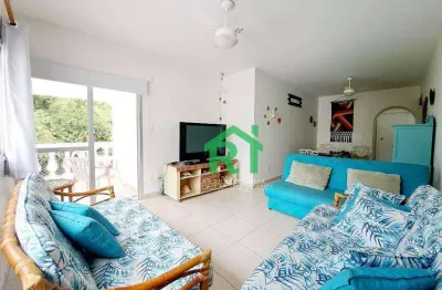 Apartamento com 2 dormitórios à venda, 115 m² por r$ 390.000 - enseada - guarujá/sp