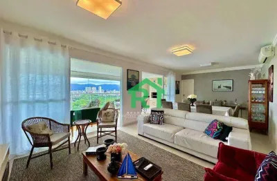 Apartamento moderno, 3 dormitórios (3 suítes), 2 vagas, lazer, enseada, guarujá/sp.