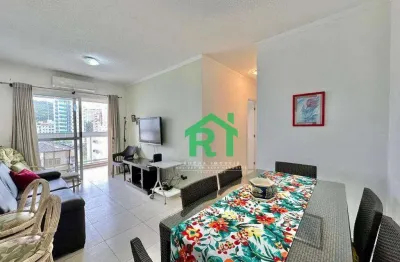 Apartamento moderno, 2 dormitórios (1 suíte), 2 vagas, lazer, astúrias, guarujá/sp.