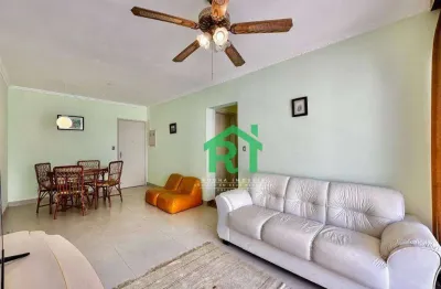 Apartamento com 3 dormitórios, 1 vaga, lazer, enseada, guarujá/sp.