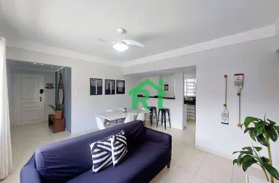 Apartamento com 2 dormitórios à venda, 79 m² por r$ 450.000,00 - enseada - guarujá/sp