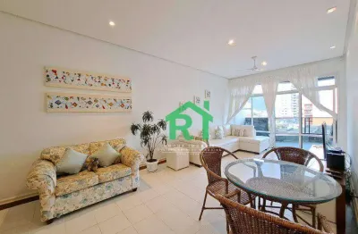 Apartamento moderno, 3 dormitórios sendo 1 suíte, 2 vagas, lazer, enseada, guarujá/sp.