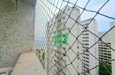 Apartamento com 2 dormitórios à venda, 70 m² por r$ 490.000,00 - pitangueiras - guarujá/sp