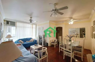 Apartamento com 3 dormitórios à venda, 90 m² por r$ 490.000,00 - pitangueiras - guarujá/sp