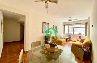 Apartamento com 1 dormitório à venda, 72 m² por r$ 350.000,00 - pitangueiras - guarujá/sp
