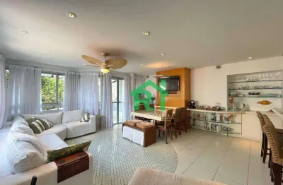 Apartamento reformado, 3 dormitórios (3 suítes), lazer, 2 vagas, enseada, guarujá/sp