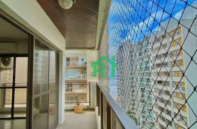 Apartamento vista ao mar, 3 dormitórios (1 suíte) - praia das pitangueiras - guarujá