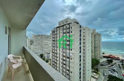 Apartamento com 2 dormitórios à venda, 85 m² por r$ 430.000,00 - pitangueiras - guarujá/sp