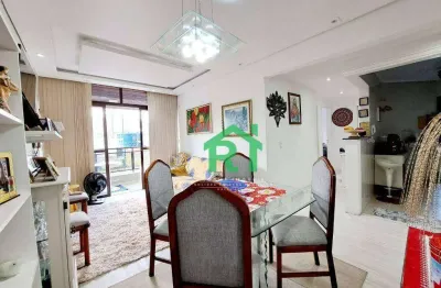 Apartamento com 2 dormitórios à venda, 75 m² por r$ 320.000 - enseada - guarujá/sp