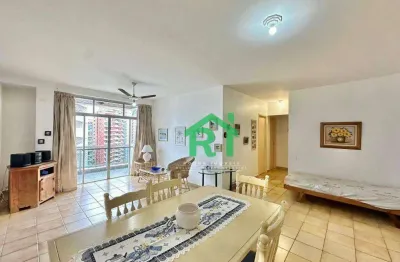 Apartamento amplo, 3 dormitórios (2 suítes), 2 vagas, lazer, pitangueiras, guarujá/sp.