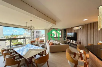 Apartamento à beira mar com 3 quartos (1 suíte), 2 vagas e lazer à venda em enseada, guarujá | rocha imóveis guarujá