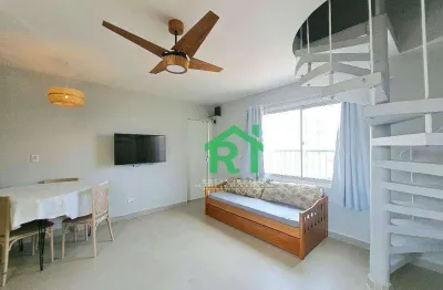 Apartamento duplex à venda na praia do tombo | rocha imóveis guarujá