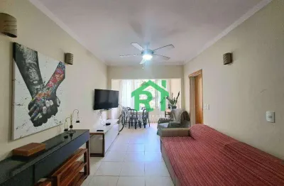 Apartamento com 3 dormitórios à venda, 90 m² por r$ 520.000,00 - pitangueiras - guarujá/sp