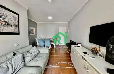 Apartamento com 2 dormitórios à venda, 75 m² por r$ 320.000 - enseada - guarujá/sp