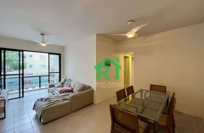 Apartamento com 3 quartos (1 suíte), 1 vaga, jardim astúrias, guarujá/sp