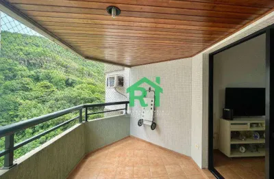 Apartamento quadra mar, 3 dormitórios (1 suíte), 1 vaga, lazer, pitangueiras, guarujá/sp