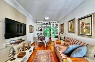 Apartamento reformado, 2 dormitórios (1 suíte), 2 vagas, pitangueiras, guarujá/sp.
