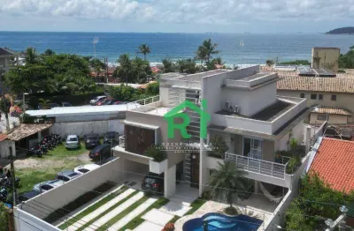 Casa com 5 dormitórios à venda, 384 m² por r$ 4.000.000,00 - tombo - guarujá/sp