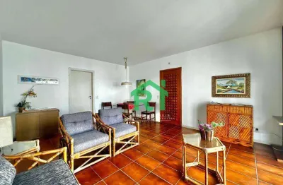 Apartamento com 3 dormitórios (1 suíte), 2 vagas, lazer, pitangueiras, guarujá/sp