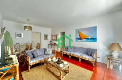 Apartamento com 3 dormitórios (1 suíte), 2 vagas, pitangueiras, guarujá/sp.