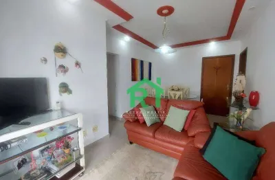 Apartamento com 2 dormitórios à venda, 69 m² por r$ 480.000,00 - enseada - guarujá/sp