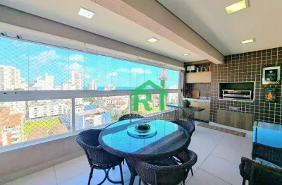 Apartamento com 3 dormitórios à venda, 113 m² por r$ 1.100.000,00 - jardim astúrias - guarujá/sp