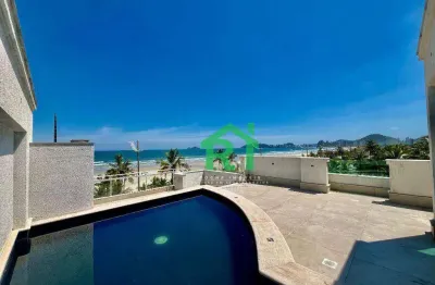 Cobertura à venda, 300 m² por r$ 2.250.000,00 - enseada - guarujá/sp