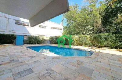 Apartamento com 3 dormitórios à venda, 85 m² por r$ 390.000,00 - enseada - guarujá/sp