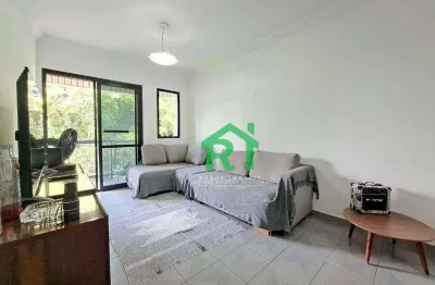 Apartamento com 2 dormitórios à venda, 98 m² por r$ 410.000,00 - enseada - guarujá/sp