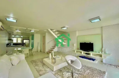 Apartamento duplex à venda, 90 m² por r$ 2.100.000,00 - marina guarujá - guarujá/sp