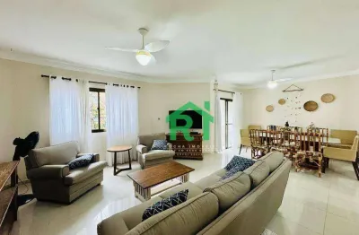 Apartamento com 4 dormitórios à venda, 150 m² por r$ 750.000,00 - enseada - guarujá/sp