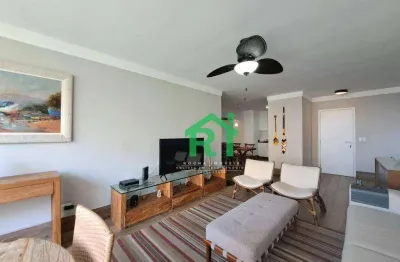 Apartamento com 3 dormitórios, 98 m² - venda por r$ 750.000,00 ou aluguel por r$ 6.500,00/mês - pitangueiras - guarujá/sp