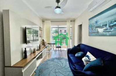 Apartamento com 3 dormitórios à venda, 85 m² por r$ 400.000,00 - enseada - guarujá/sp