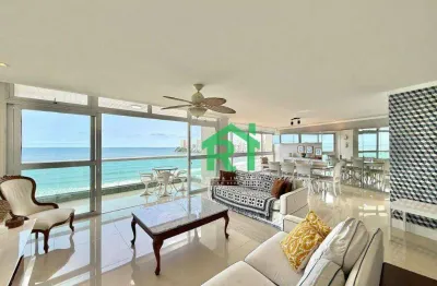 Apartamento com 4 dormitórios à venda, 200 m² por r$ 2.000.000 - pitangueiras - guarujá/sp
