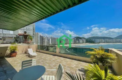 Cobertura à venda na praia das astúrias i rocha imóveis guarujá.