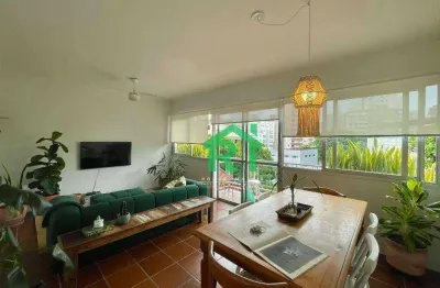 Apartamento à venda com 3 dormitórios (1 suíte), 1 vaga, tombo, guarujá/sp