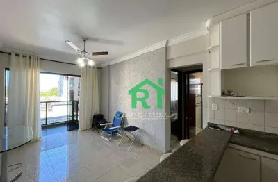 Apartamento com 2 quartos (1 suíte), 1 vaga, lazer, tombo, guarujá/sp
