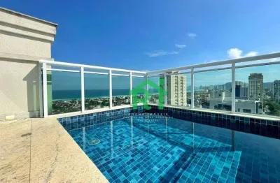 Cobertura à venda na praia da enseada / rocha imóveis guarujá