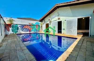 Casa à venda no condomínio albamar, 3 quartos, 2 vagas, guarujá sp
