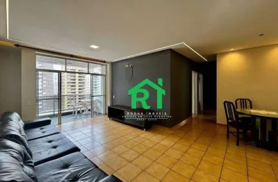 Apartamento com 3 dormitórios à venda, 115 m² por r$ 620.000,00 - pitangueiras - guarujá/sp