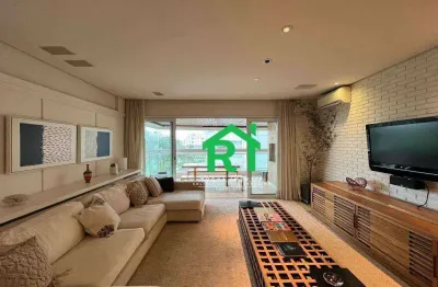 Apartamento à beira mar com 3 dormitórios (3 suítes), 4 vagas, lazer, enseada, guarujá/sp