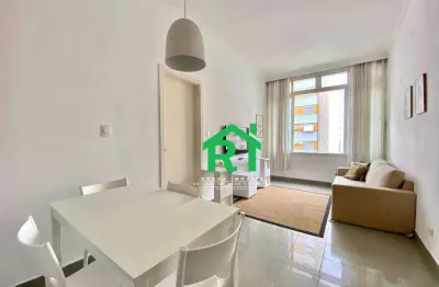 Apartamento com 1 dormitório à venda, 60 m² por r$ 310.000,00 - pitangueiras - guarujá/sp