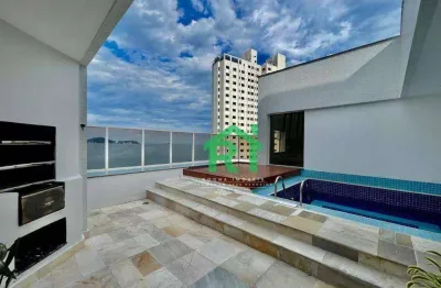 Cobertura à venda  jardim astúrias| rocha imóveis guarujá/sp