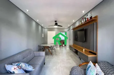 Apartamento com 2 quartos, 1 vaga à venda em jardim astúrias, guarujá