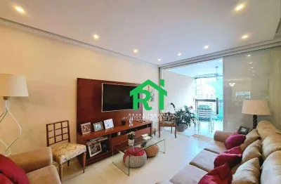 Apartamento com 3 dormitórios à venda, 125 m² por r$ 650.000 - pitangueiras - guarujá/sp