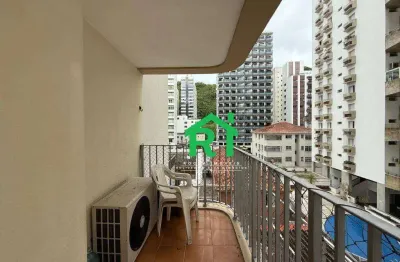 Apartamento com 2 dormitórios à venda, 90 m² por r$ 490.000,00 - pitangueiras - guarujá/sp