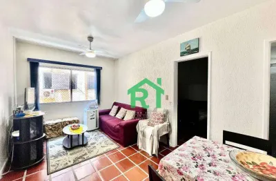 Apartamento com 2 dormitórios para alugar, 60 m² por r$ 3.084,00/mês - enseada - guarujá/sp