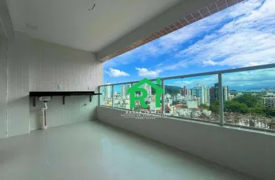 Apartamento com 2 quartos (1 suíte), 2 vagas, lazer,  praia das astúrias - guarujá.